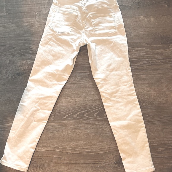 Mossimo White High Rise Skinny sz 4 - Picture 3 of 4